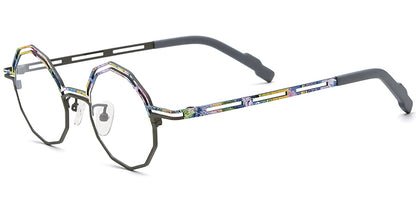 Titanium Geometric Frame F7574