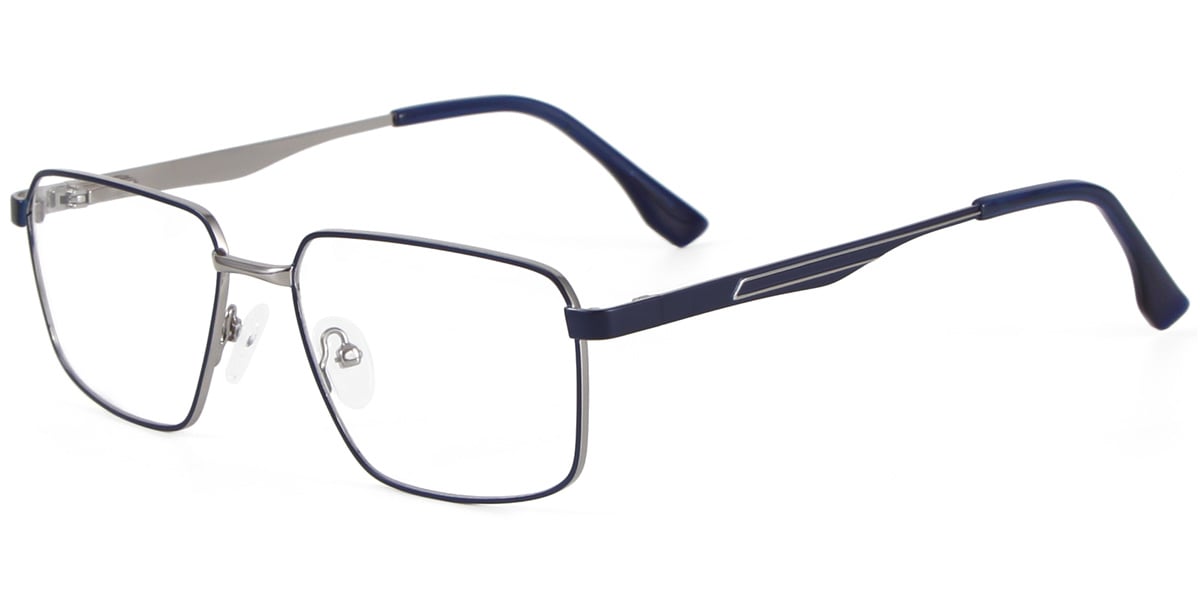 Acetate Metal Rectangle Frame F8750