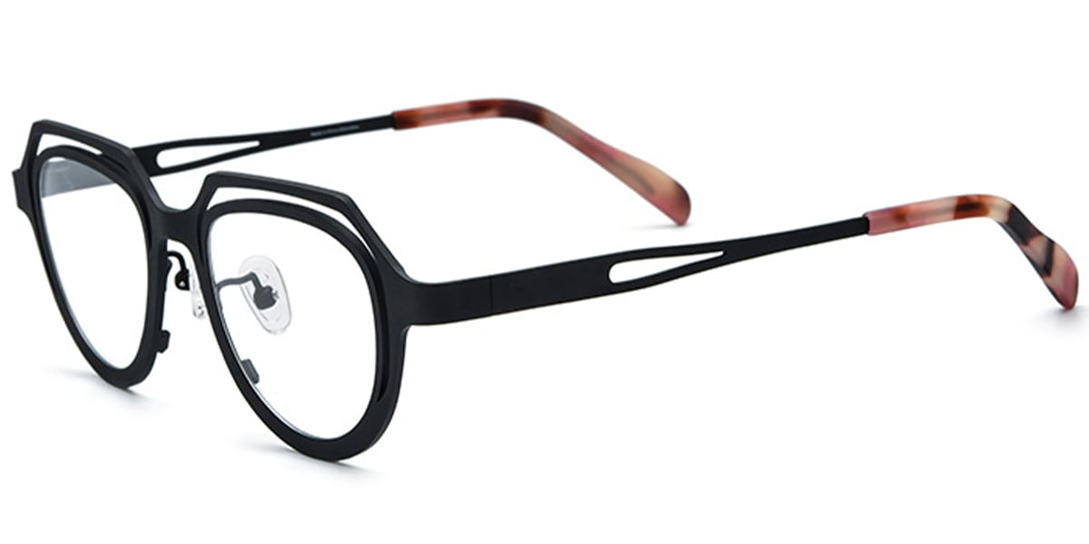 Titanium Geometric Frame F6903