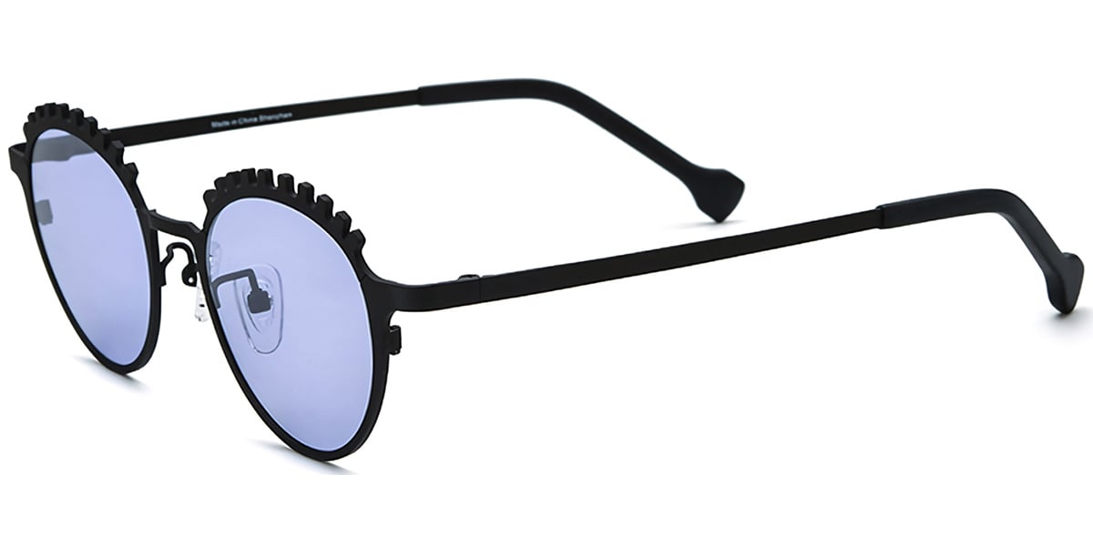 Titanium Oval Sunglasses SG7304