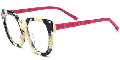 Acetate Cat Eye Frame F6394