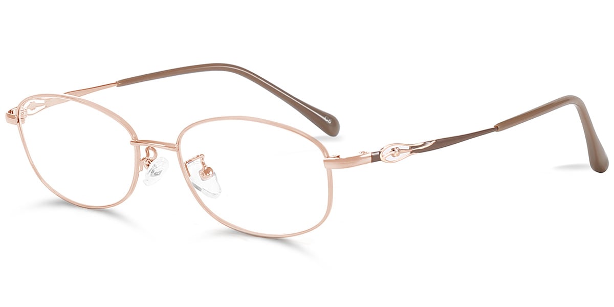 Oval Eyeglasses F9207