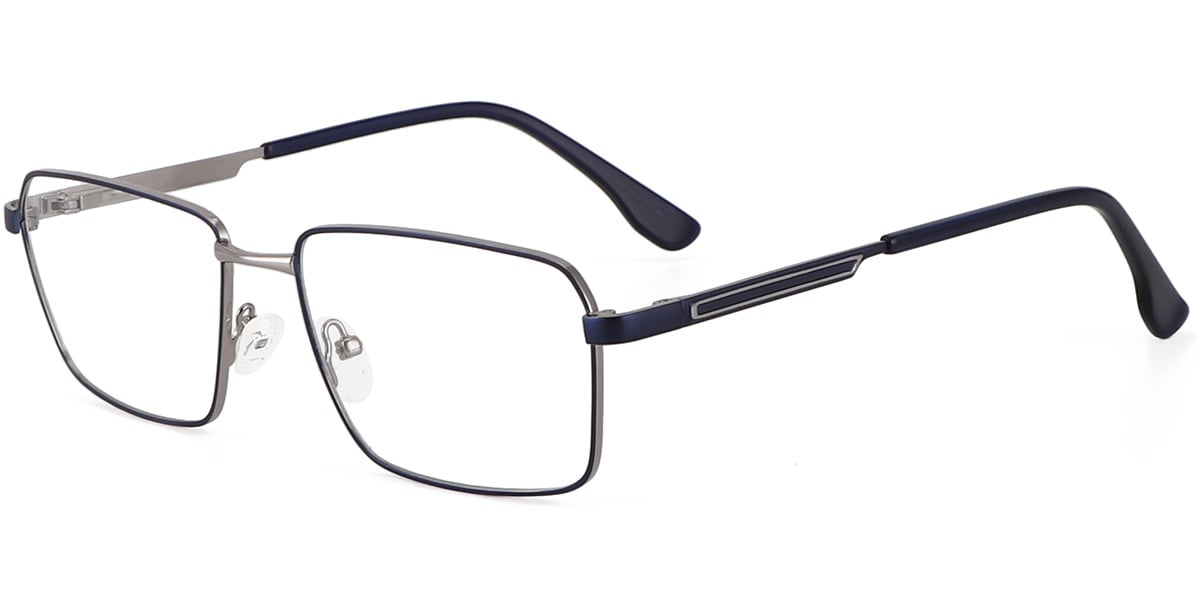 Acetate Metal Rectangle Frame F9017