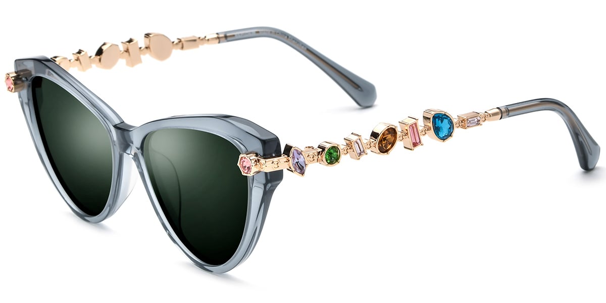 Acetate Cat Eye Sunglasses SG9650