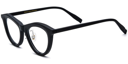 Acetate Cat Eye Frame F7543