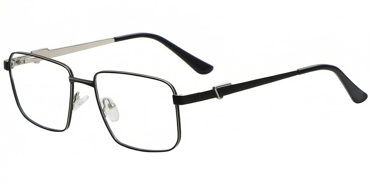Acetate Metal Rectangle Frame F8744
