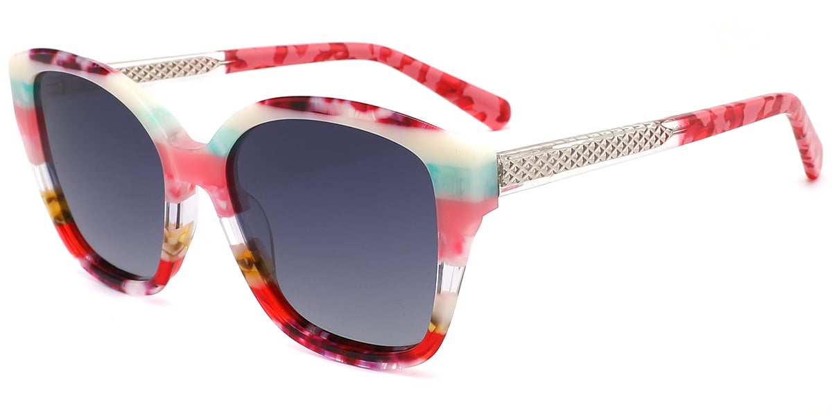 Acetate Square Sunglasses SG9290