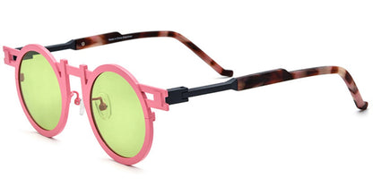 Titanium Round Sunglasses SG7038