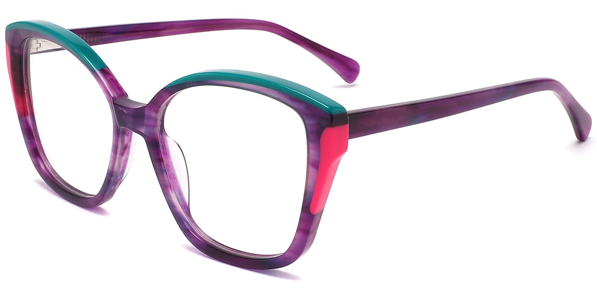 Acetate Square Frame F8434
