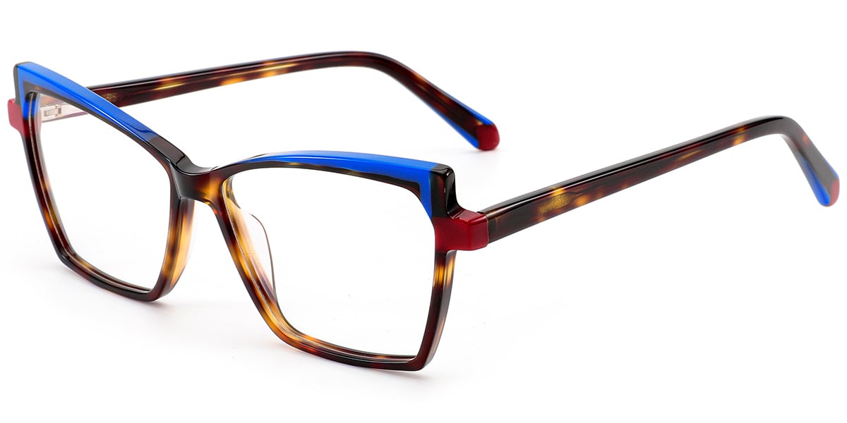 Acetate Cat Eye Frame F8491