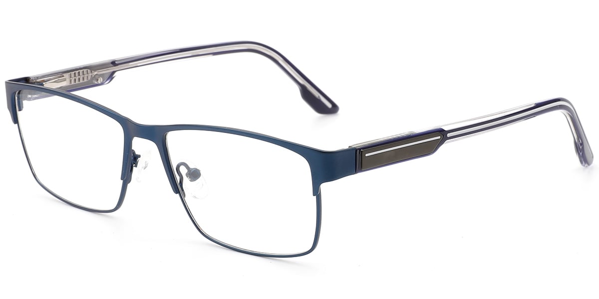 Acetate Metal Rectangle Frame F9737