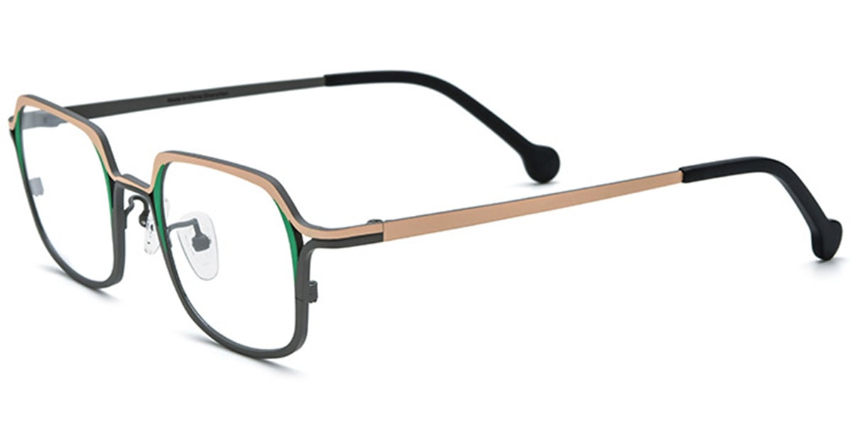 Titanium Rectangle Frame F7046