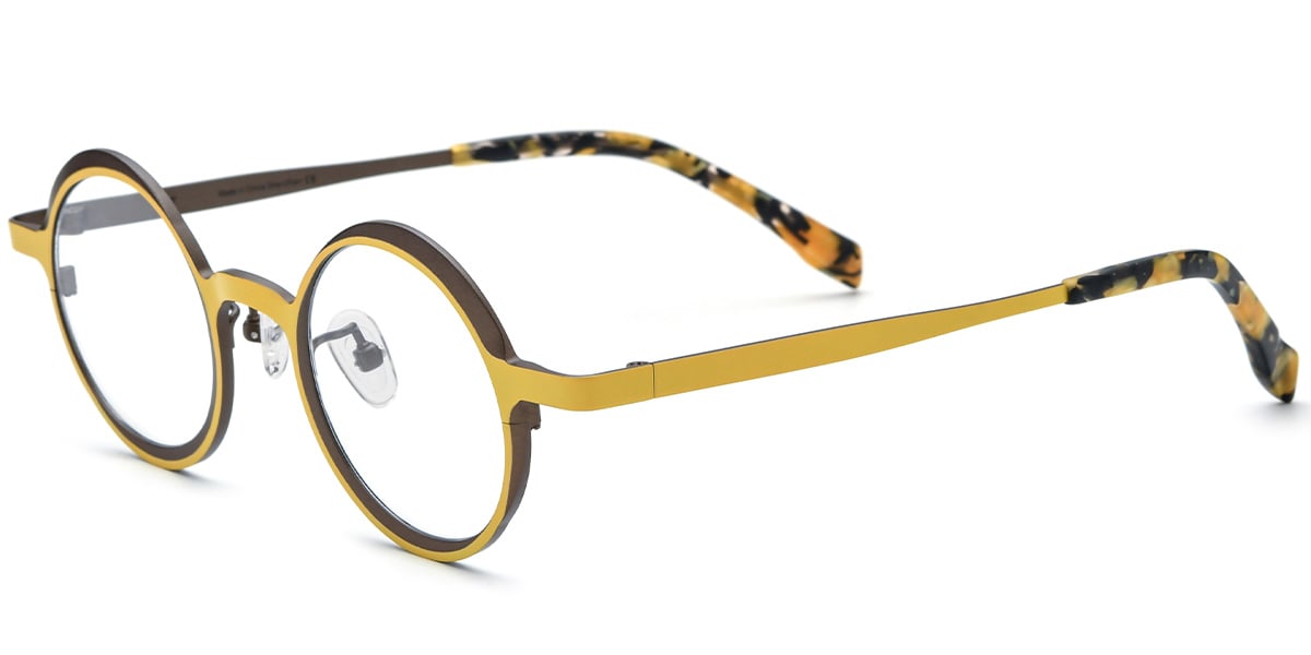 Titanium Round Frame F5747