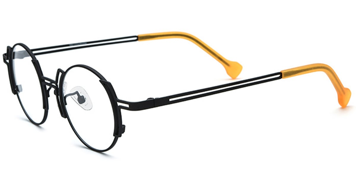 Titanium Round Frame F7047