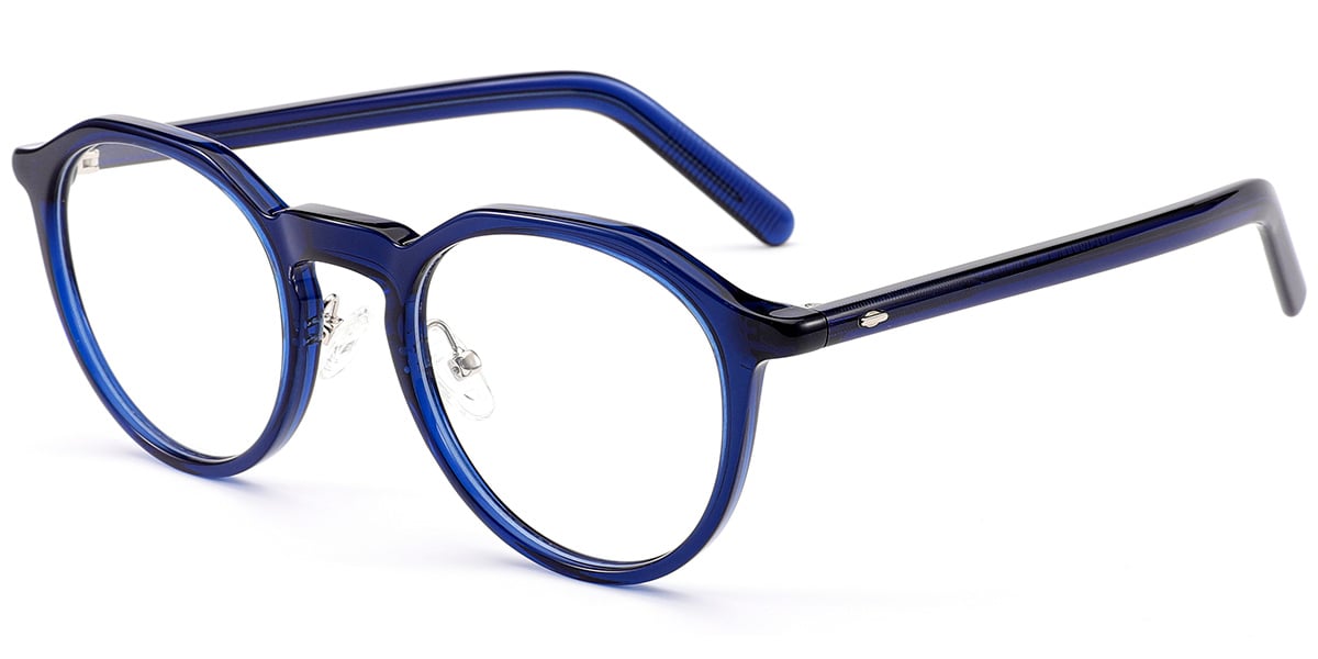 Acetate Round Frame F9739