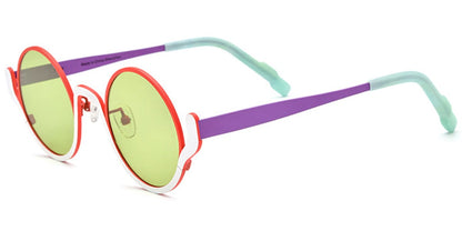 Titanium Round Sunglasses SG6777