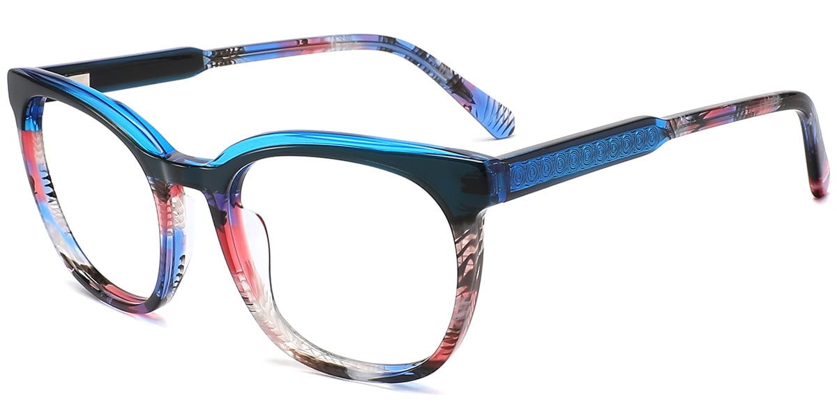 Acetate Square Frame F9373