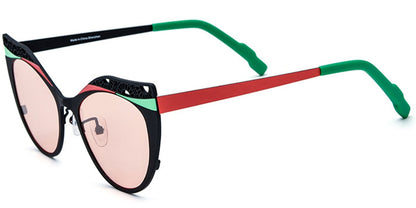 Titanium Cat Eye Sunglasses SG6907