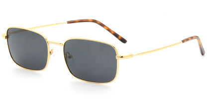 Acetate Metal Rectangle Sunglasses SG9359