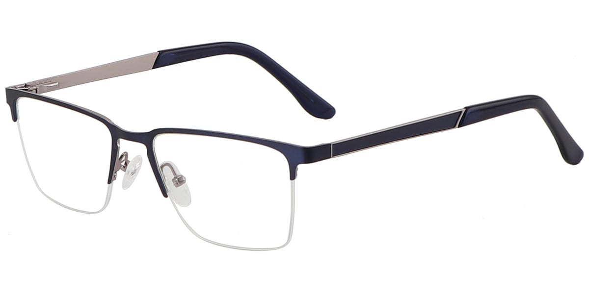 Acetate Metal Rectangle Frame F8567