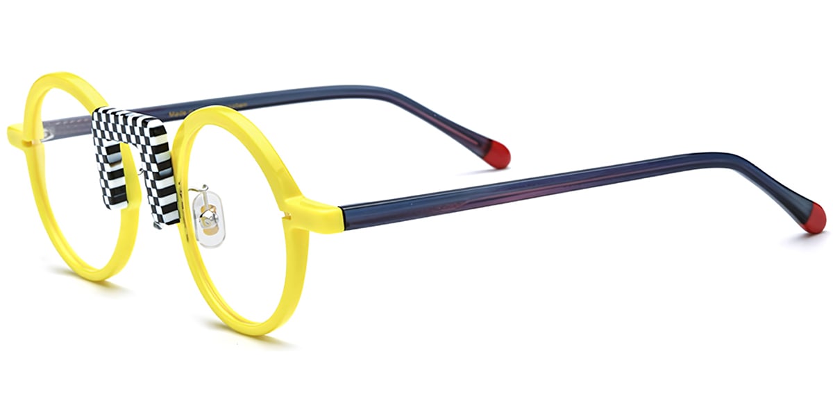 Acetate Round Frame F7296