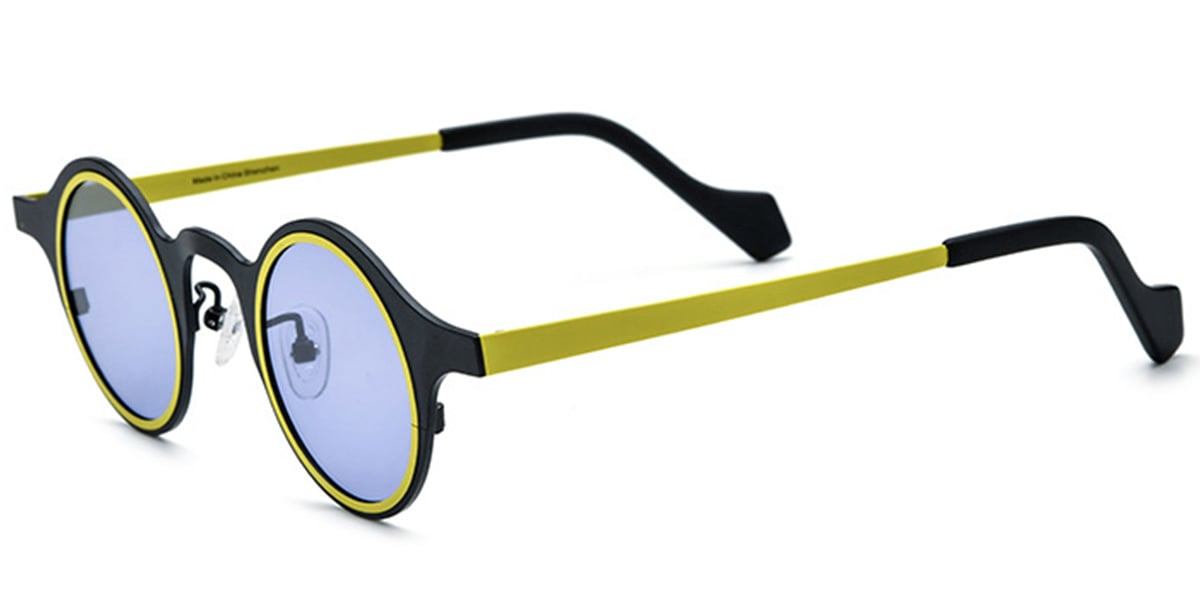 Titanium Round Sunglasses SG6860