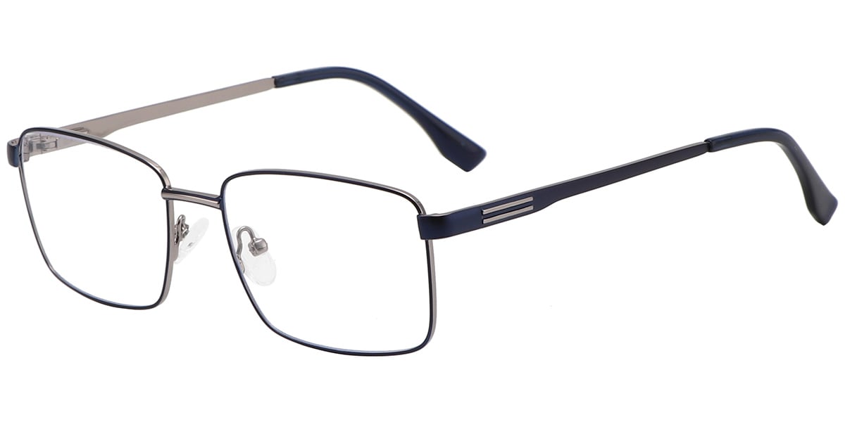 Acetate Metal Rectangle Frame F8736