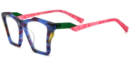 Acetate Geometric Frame F6675