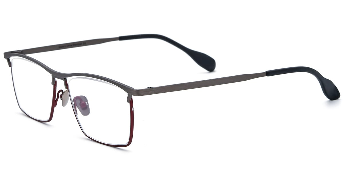 Titanium Rectangle Frame F5855