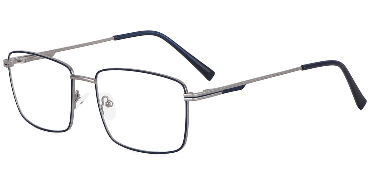 Acetate Metal Rectangle Frame F9344