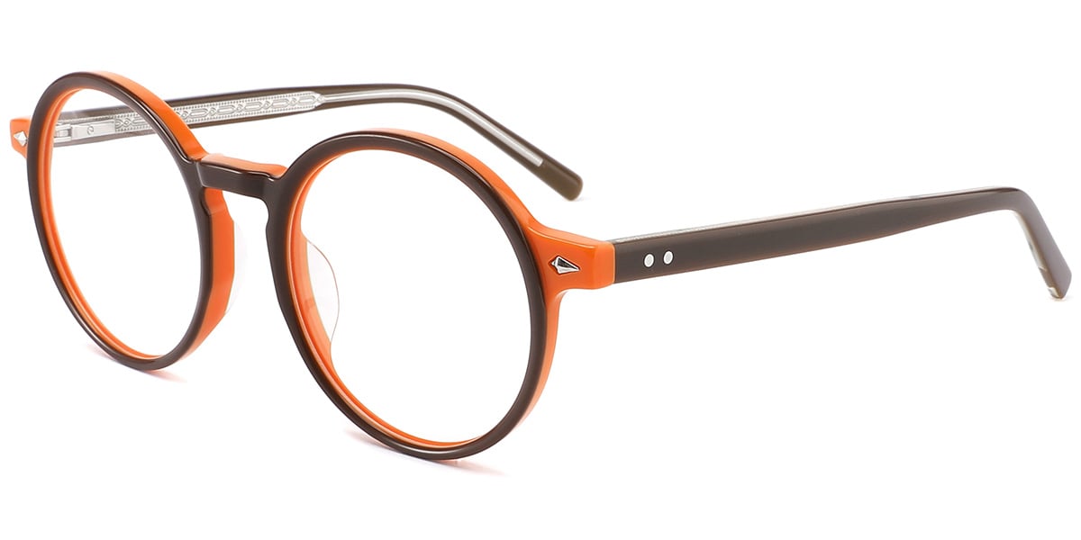 Acetate Round Frame F10184