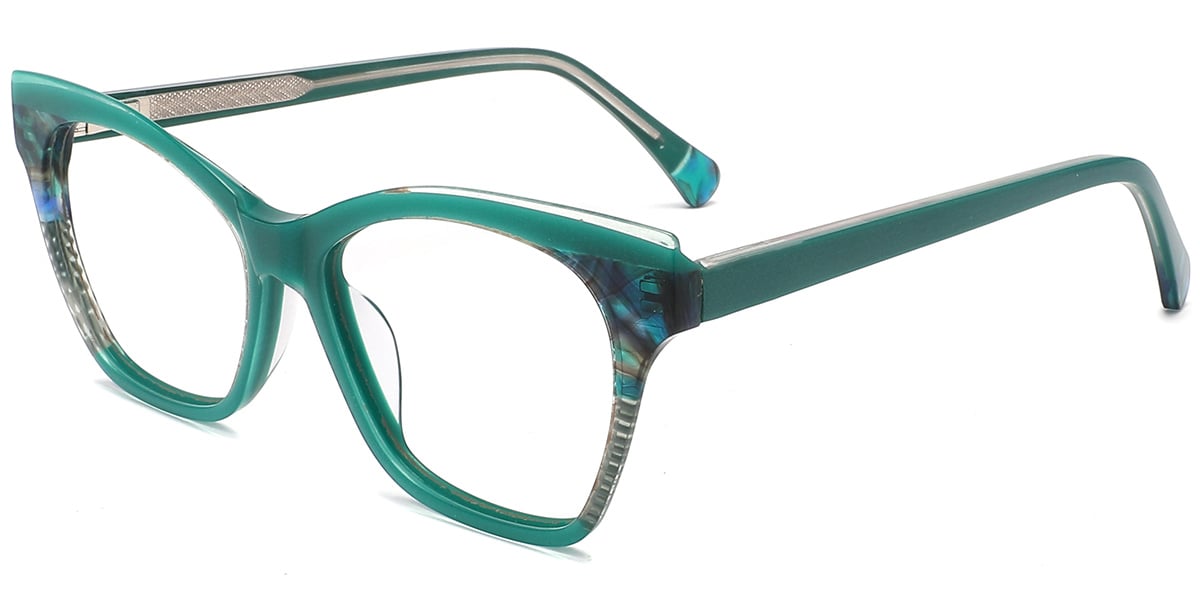 Acetate Square Frame F8436