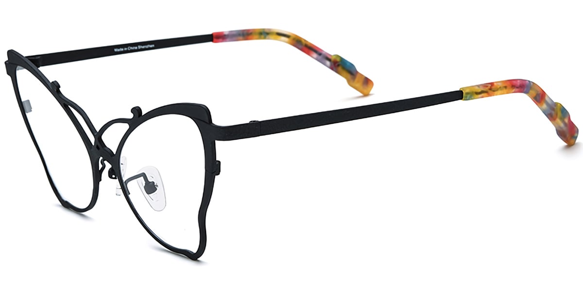 Titanium Cat Eye Frame F7299