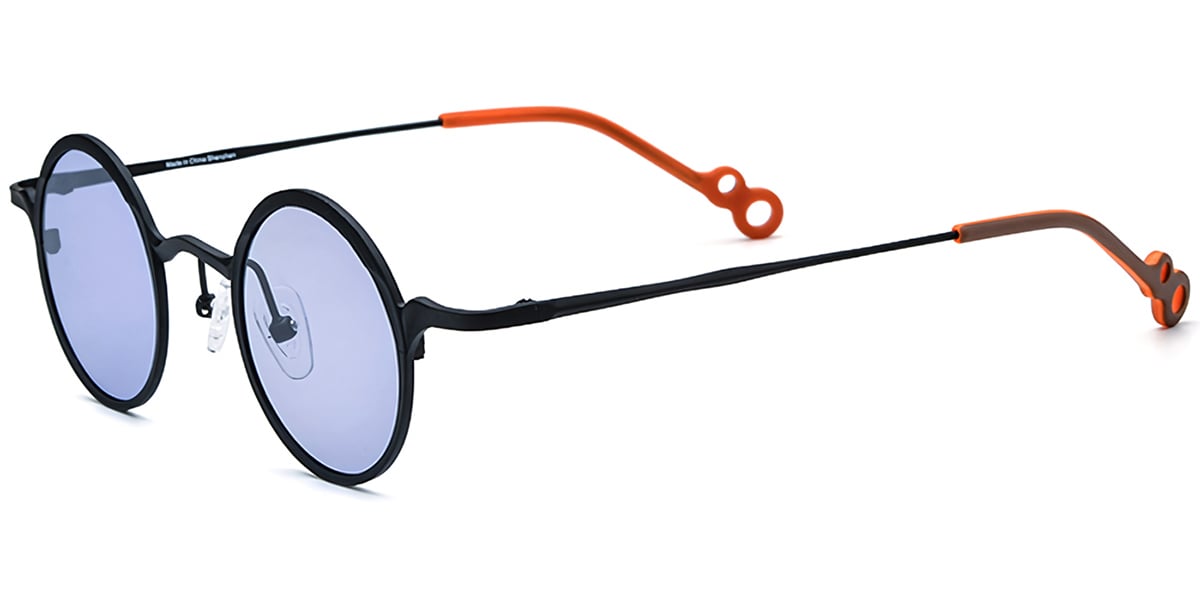 Titanium Round Sunglasses SG7309