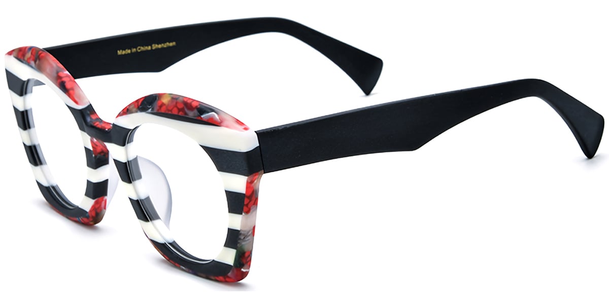 Acetate Square Frame F7395