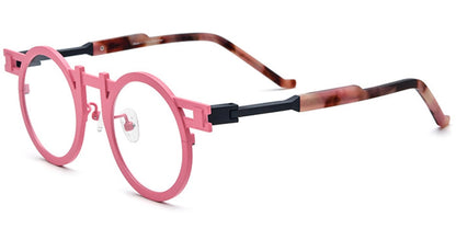 Titanium Round Frame F7037