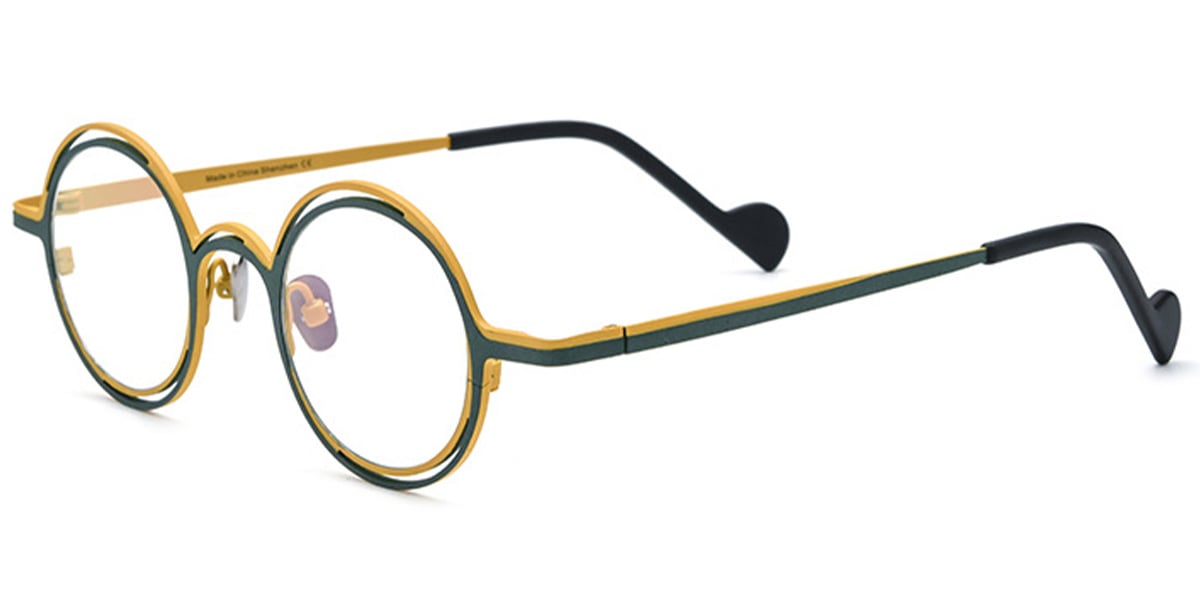 Titanium Round Frame F5618