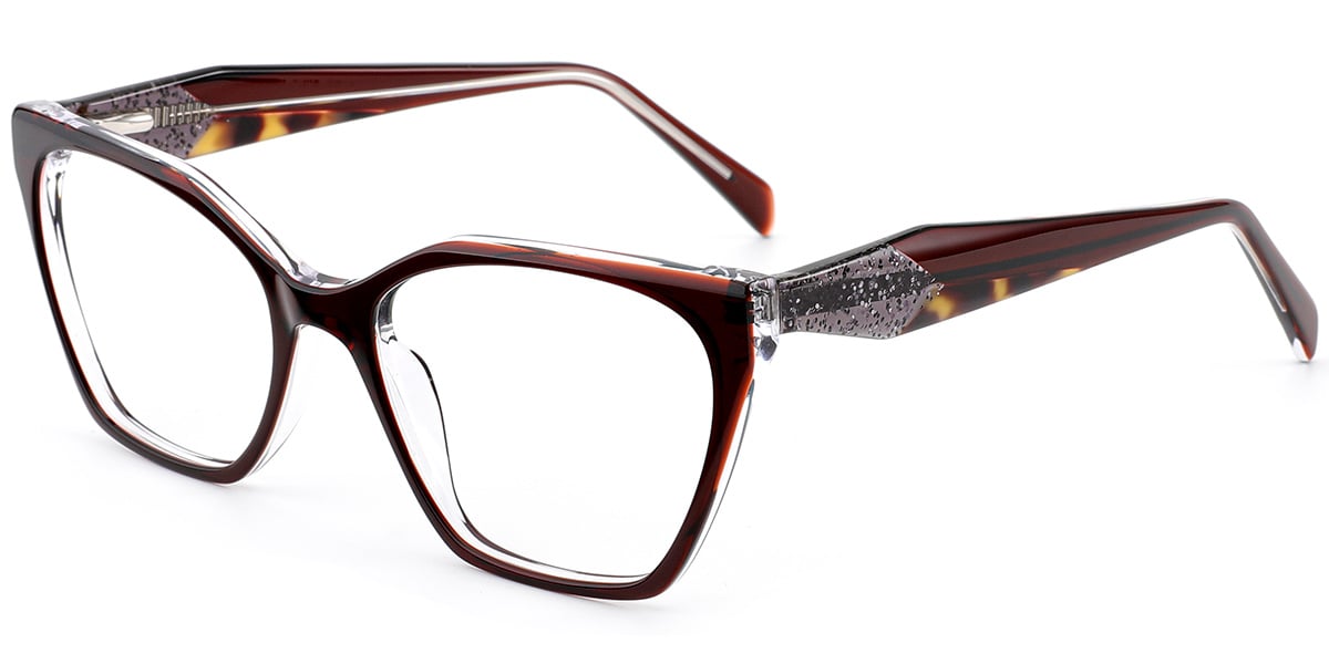 Acetate Square Frame F9041
