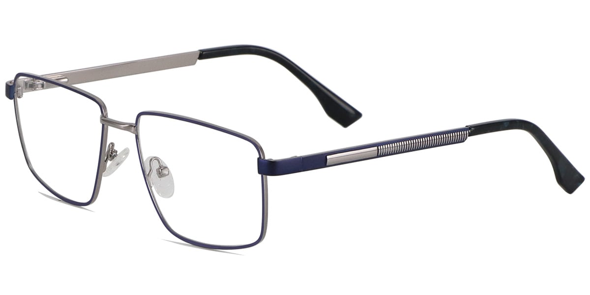 Acetate Metal Square Frame F9007