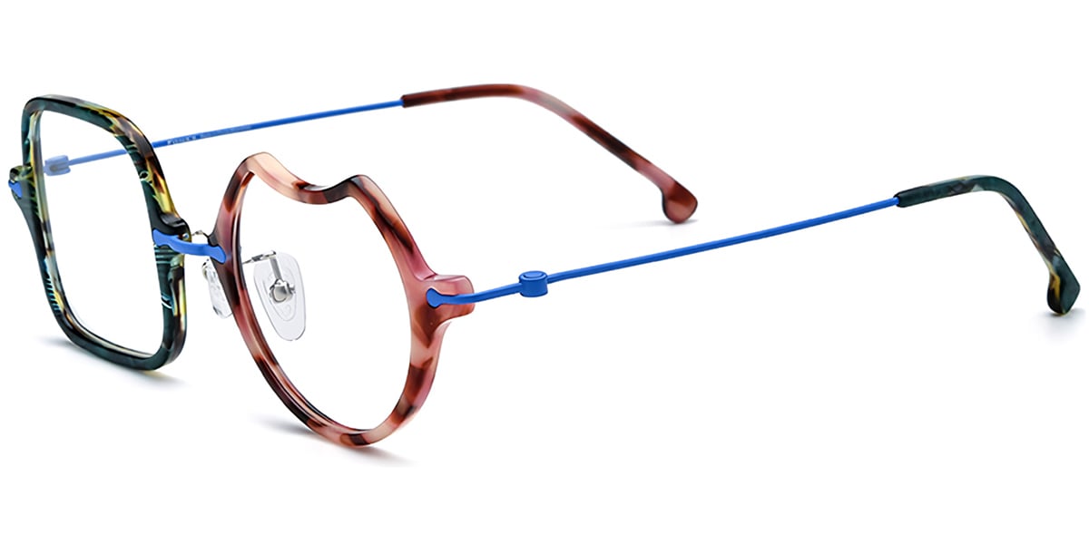 Titanium Geometric Frame F7174