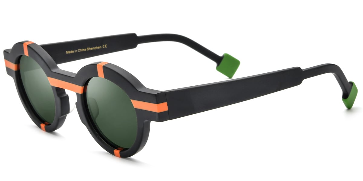 Acetate Round Sunglasses SG5627
