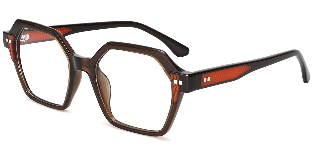 Acetate Geometric Frame F10429