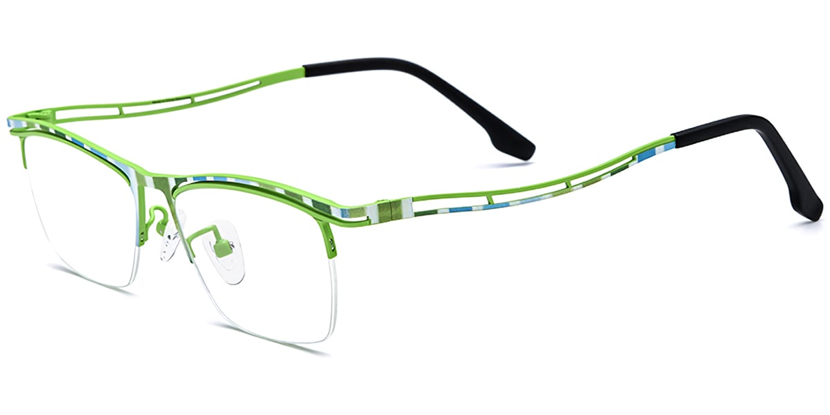 Titanium Rectangle Frame F7469
