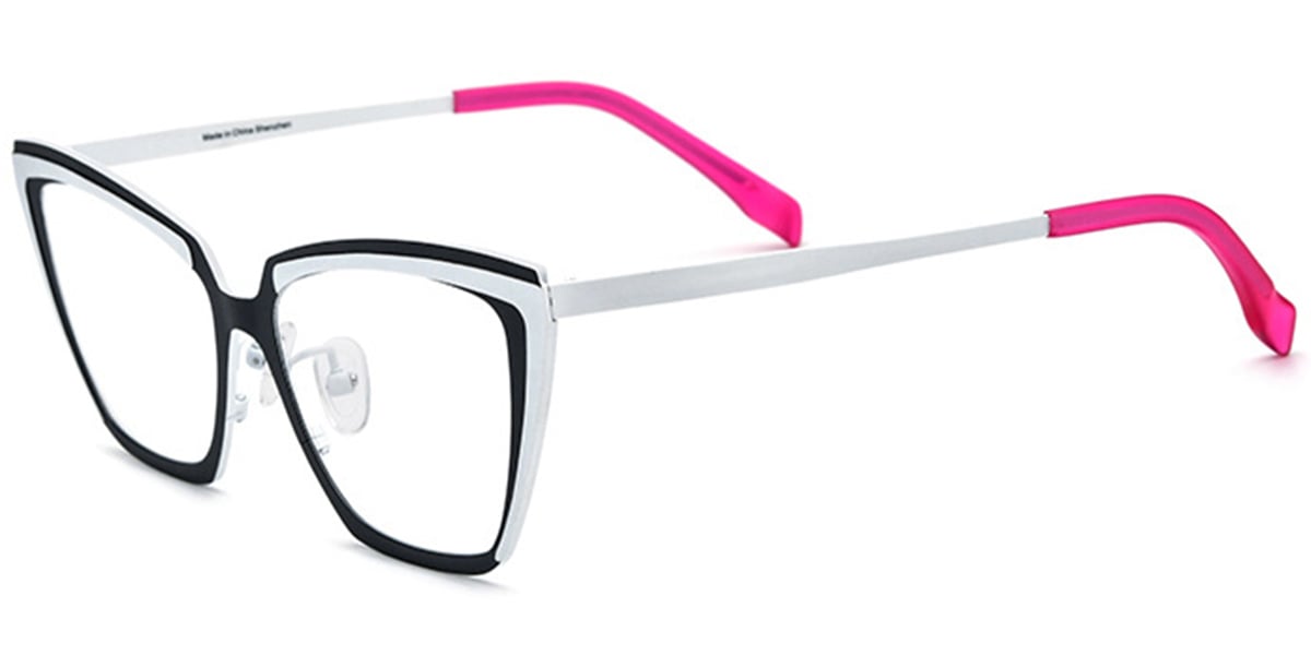 Titanium Cat Eye Frame F6801