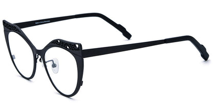 Titanium Cat Eye Frame F6906