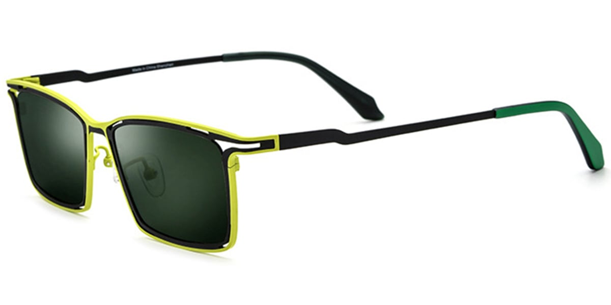 Titanium Rectangle Sunglasses SG6724