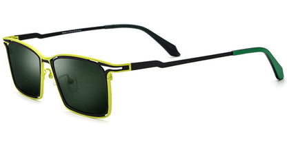 Titanium Rectangle Sunglasses SG6724