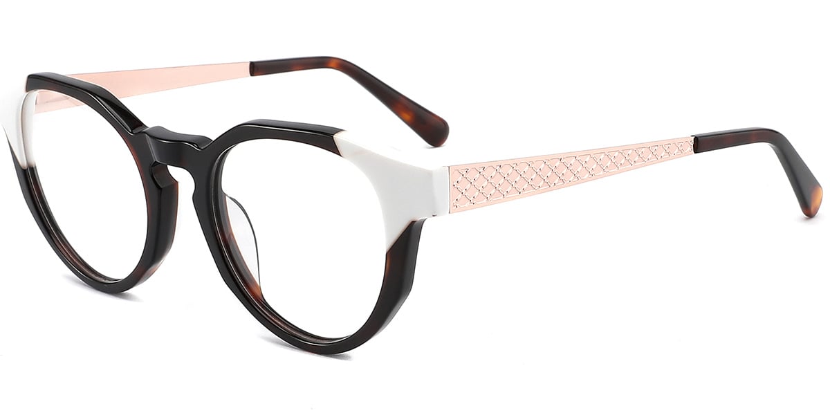 Acetate Round Frame F10461