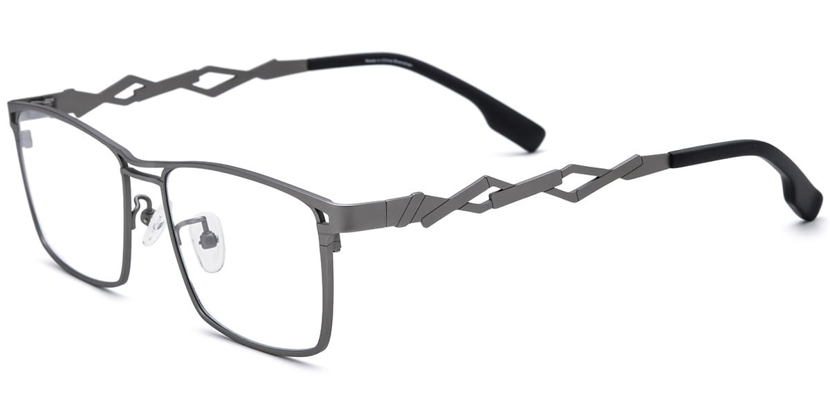 Titanium Rectangle Frame F8818