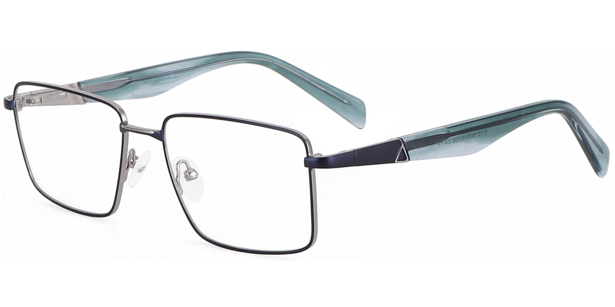 Acetate Metal Rectangle Frame F9337